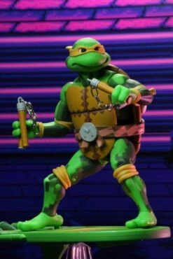 NECA Teenage Mutant Ninja Turtles: Turtles In Time - Michelangelo 7” Action Figure -Board Games Store nec54117 teenage mutant ninja turtles turtles in time michelangelo 7 inch action figure 02 1