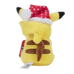 Pokemon Seasonal Christmas Holiday Pikachu Star Hat Plush 8" -Board Games Store pika3